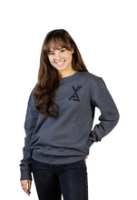 Load image into Gallery viewer, LOGO CREW NECK - CHARCOAL
