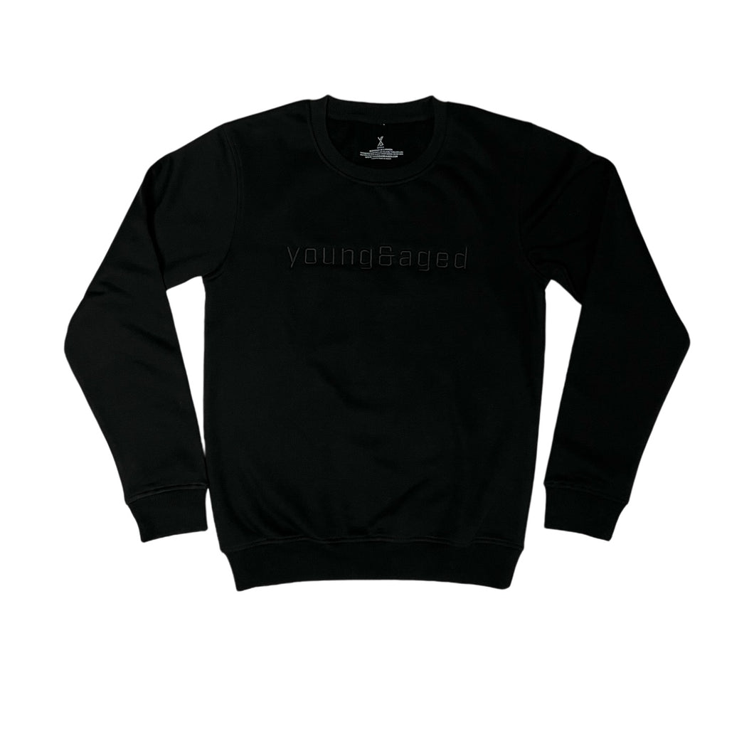 TEAM CREW NECK - BLACK