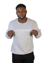 Load image into Gallery viewer, TEAM CREW NECK - HEATHER GREY
