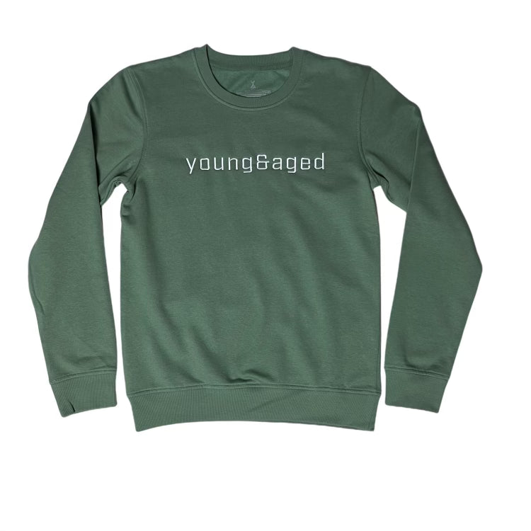 TEAM CREW NECK - SAGE GREEN